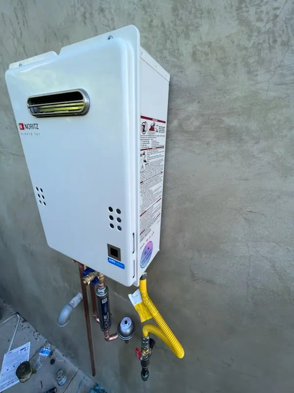 Tankless water heater installation for Three Tuns homes